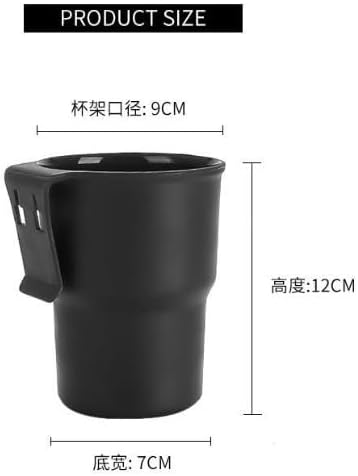 Miniatura 7 de Portavasos para puerta de automóvil, portavasos para puerta lateral, portavasos para automóvil, portavasos universal para ventilación de aire,