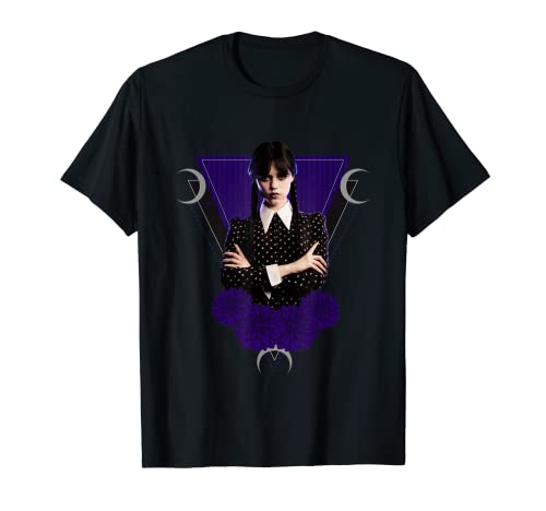 Miércoles Serie Miércoles Dalias y lunas negras Camiseta Cover