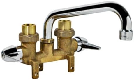 Replacement for Two Handle Rough Brass Top Inlet Laundry Tray Faucet Replaces Parts