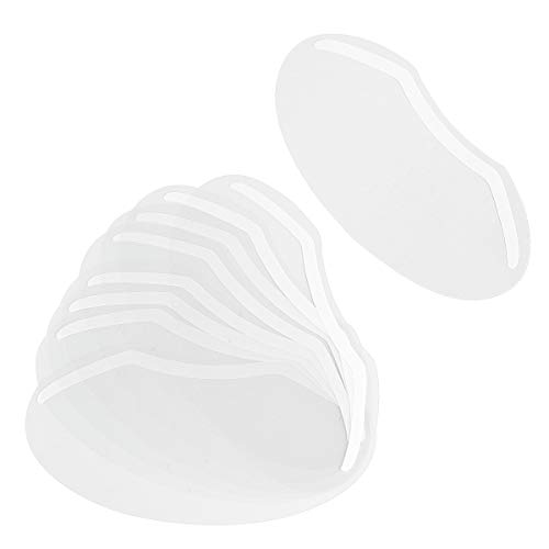 Yebeauty Hairspray Shield 100PCS Transparent Plastic Disposable Face Hairspray Shield Cover, Forehead Haircut