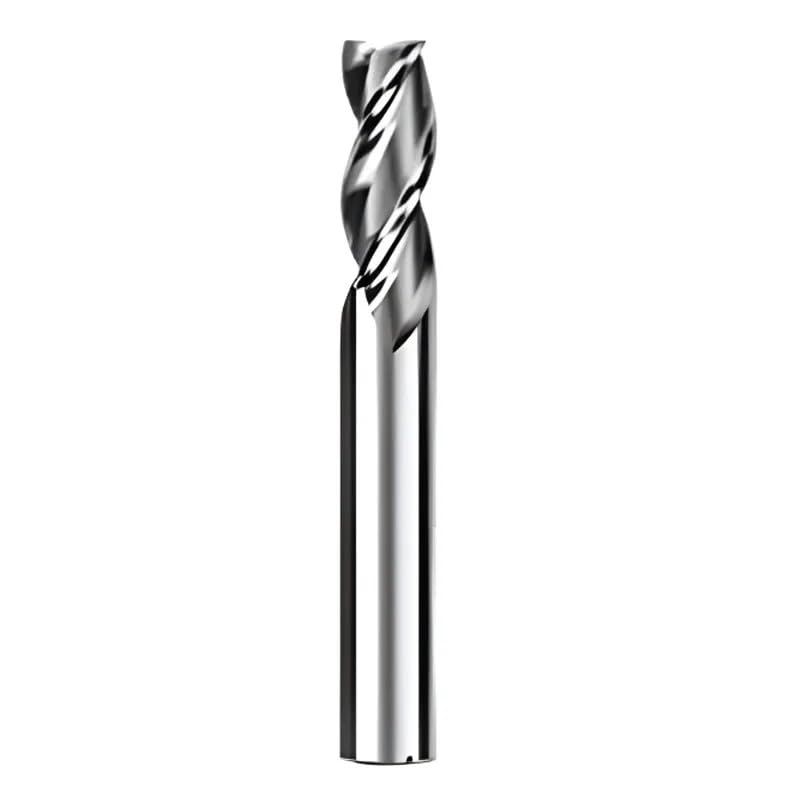 Frese A Codolo Cilindrico In Acciaio Bianco A 3 Taglienti Macchine Utensili CNC In Acciaio Ad Alta Velocità Fresa Per Metalli,22xP20xC38x104L