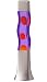Creative Motion Groovy S Shape Motion Lamp, Red Wax/Purple