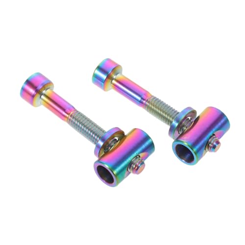 Boulons alliage colores fixation antivibration legere tige selle velo