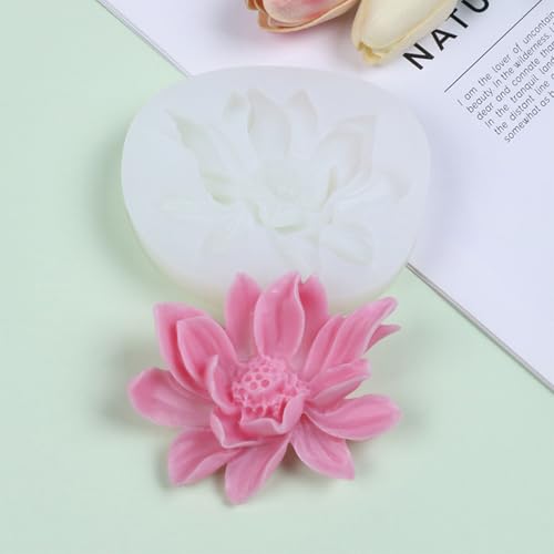 Molde de silicona multifuncional para flores 3D miniatura 2