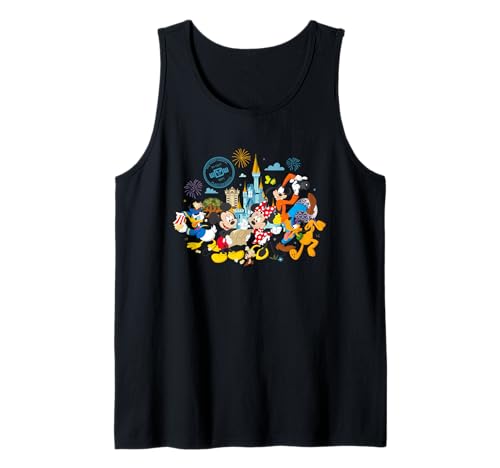 Camiseta de tirantes Disney 50 aniversario ideal para días de parque y calor