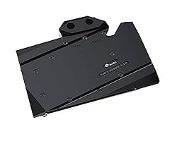 Bykski Full Coverage GPU Water Block and Backplate for nVidia Founders Edition RTX 3090 (N-RTX3090FE-X-V2) - Black