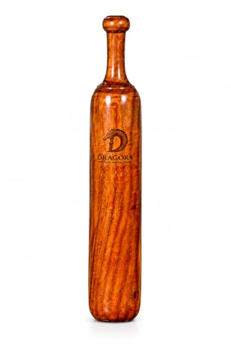 Image of DRAGORA Creation Sheesham Wood Indian Clubs /Mudgal /Meel /Clubbell /Karla Kattai /Weight,Fitness Equipment for Men & Women,for Home & Gym Workout,Made in India,1 Unit (5kg)