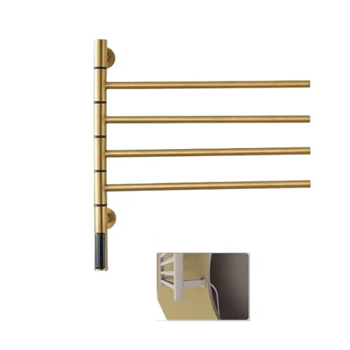 Radiateur à serviettes or brossé pour des matins chaleureux en famille - 2