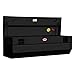 RKI M58U-1NMB Black Steel Single-Lid Chest Style Truck Box