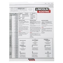 Lincoln Electric TIG Slide Rule