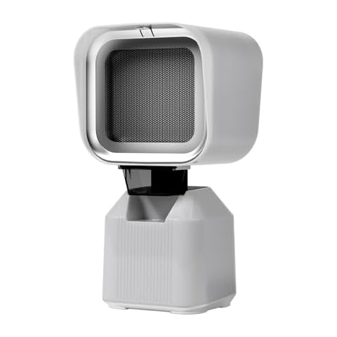 OFIDUS Portable Range Hood, Mini Desktop Range Hood with 3 Layer Filter, Detachable Filter, Low Noise, 2 Speed Exhaust Fan Portable Kitchen Exhaust Fan for Camping Indoor BBQ Hot Pot (White) Cover