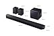 Samsung HW-Q995GF Q-Serie 11.1.4-Kanal-Soundbar für Fernseher, Kabelloser 8-Dual-Subwoofer, 4.0.2-Kanal-Rücklautsprecher, Kabelloses Dolby Atmos, DTS:X, SpaceFit Surround Sound Pro, Q-Symphony [2025]
