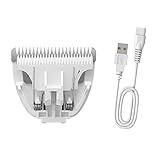 Founouly Upgrade Your Pet Grooming Game Professional Replacement Blades and Charging Cord - Safe, Sharp, and Easy to Use