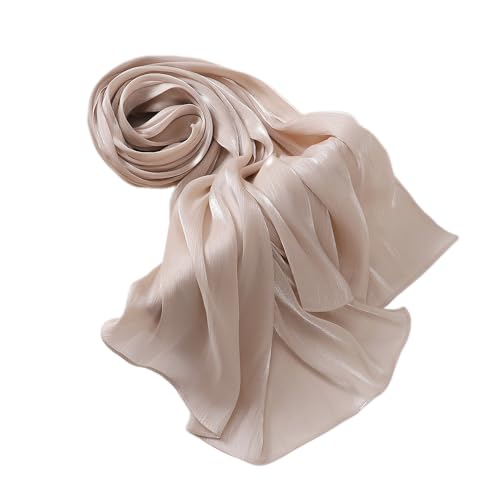 Malaysian Glitter Pleated Chiffon Hijab for Women Islamic Eid Khimar Abaya Headscarf Shimmer Summer Shawl