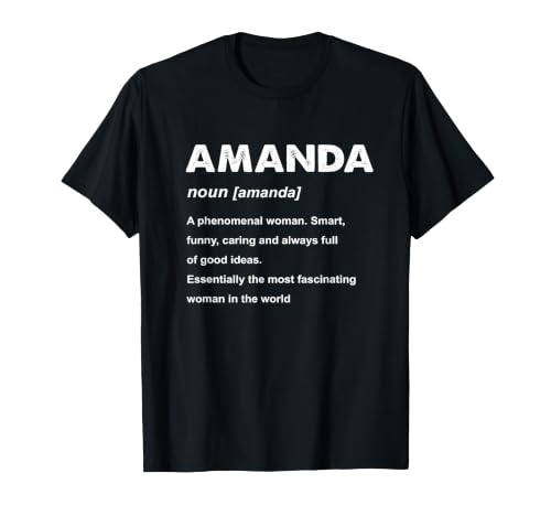 Amanda Name T-Shirt