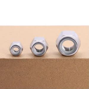 3/4-10 (6 Pcs) Hex Locknuts, Hexagon Head Lock Nuts, 304 Stainless Steel 18/8, Hex Drive, ASME/ANSI B18.6.6