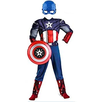 FancySteps Complete Muscle super hero Kids costume Set kids halloween Cosplay Carnival costumes for children | Fancy Dress Competition | Bday Party | Birthday Gift | Bday gift (2-3 years) (B09WK6Q4DF) Amazon Price History, Amazon Price Tracker