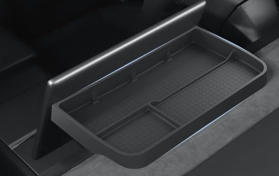 Rangement de tableau de bord KiraKira pour voyager propre en Tesla Model Y Juniper