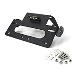 Funktion: Unser Motorrad-Kennzeichenhalter fixiert Ihr Kennzeichen zuverlässig und an der vorgesehenen Stelle am Fahrzeug. Er verhindert, dass das Kennzeichen versehentlich verrutscht oder abfällt und entspricht den Verkehrsvorschriften.