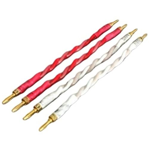 4pcs Cable de audio para altavoces 20cm miniatura 1