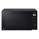 LG MH6032GAS Forno Microonde 20 Litri con Grill al Quarzo, 700 W, Programmi Automatici, Scongelamento Rapido Defrost, Funzioni Timer e Orologio Smart Diagnosis, Scaldavivande, Nero