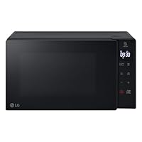 LG MH6032GAS Forno Microonde 20 Litri con Grill al Quarzo, 700 W, Programmi Automatici, Scongelamento Rapido Defrost, Funzioni Timer e Orologio Smart Diagnosis, Scaldavivande, Nero