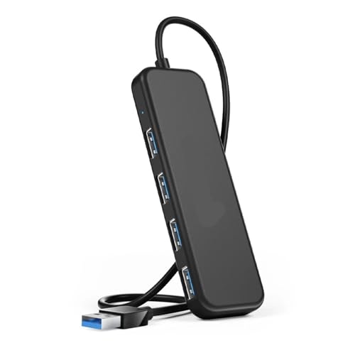 Adaptateur USB 3.0 discret pour bureau et télétravail sur PC portable