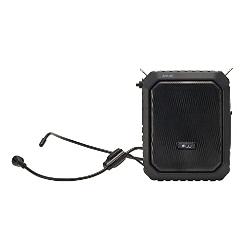 APK-02-BK ポータブル拡声器 防滴タイプ20W