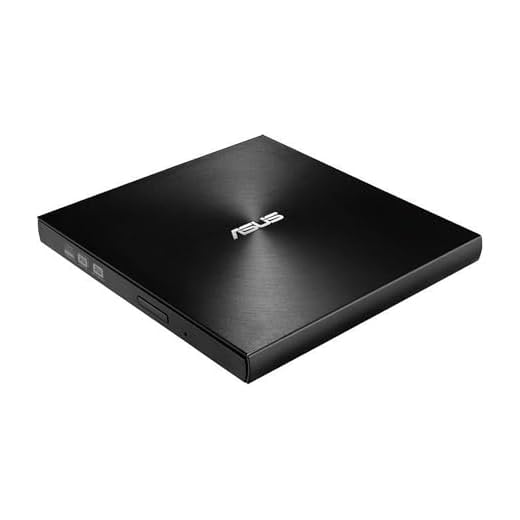 ASUS ZenDrive Ultra Slim USB 2.0 External 8X DVD Optical Drive +/-RW with M-Disc Support for Windows and Mac and Nero BackItUp for Android Devices (SDRW-08U7M-U/BLK/G/AS),Black