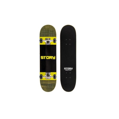 Story Original Skateboard Supreme | Hecho de madera de 7 capas | Cinta de agarre de alta tracción | 78 cm x 20 cm