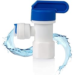 Instalar Osmosis En Casa Precio Nature Water Professionals - Válvula para Osmosis Inversa de 1/4 - Llave de Paso de Apertura y Cierre - Ideal Depósitos de Osmosis - Conexión Roscada Universal
