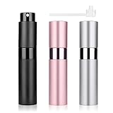 ✨Inklusive Paket: 3 Stück 10 ml Mini Portable Sprühflasche, 1x Tropfer. 3 Farben, um Ihren unterschiedlichen Vorlieben gerecht zu werden