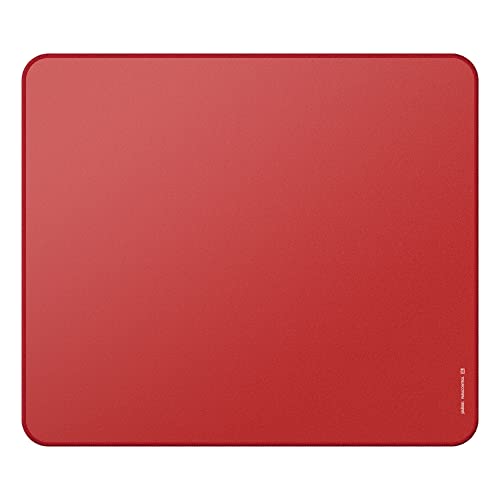Image of Pulsar - Paracontrol XL (Expanded Size) Esports Level Premium Gaming Mouse Pad v2 - Medium to High Speed Pad Stitched Edge Durable Hybrid Top Surface 16.5 x 19.3 (XL, Red)