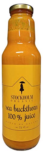 100% Organic Sea Buckthorn juice with no additives, 750 ml