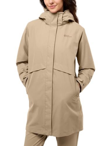 Jack Wolfskin Damen Baylight 3in1 W Coat, Anis, M EU – Ansicht 1