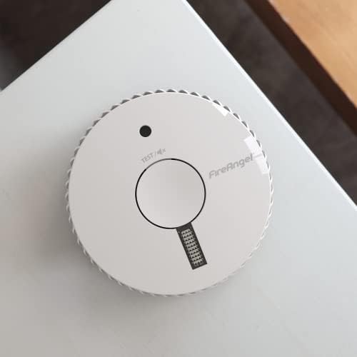 FireAngel Optical Smoke Alarm with Escape Light & 3 Year Replaceable Batteries, FA6611-R (ST-623E replacement, new gen) , White