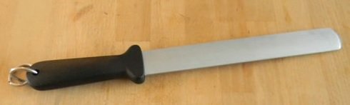 Knife Sharpener Sharpening Steel Instruments Knife Honing Bar High Flat Wide Vienna Strider 39 cm Solingen