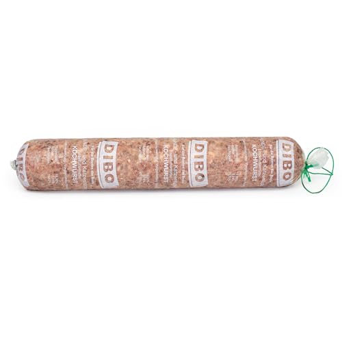 DIBO Kochwurst - Hundewurst Katzenwurst - Qualität Wurst für Hund und Katze - 1 Stück à 950g (Hell)