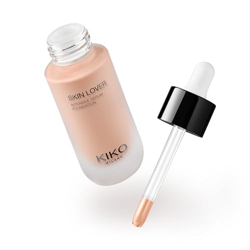 KIKO Milano Skin Lover Intensive Serum Foundation 3NR, Feuchtigkeitsspendende Serum-Foundation Mit Langem Halt