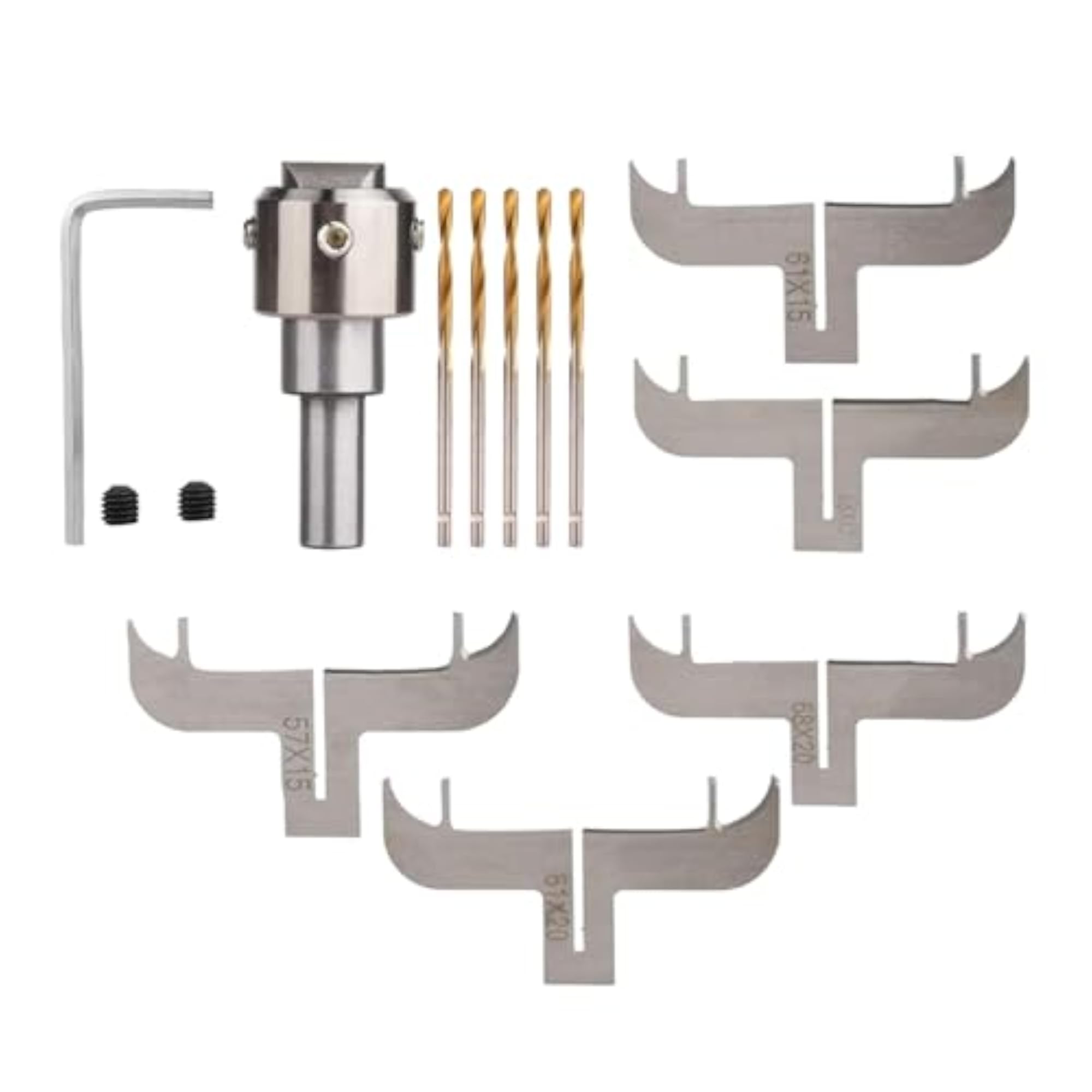 14 Pieces Drill Bit Milling Set for DIY Rings & Bracelets
