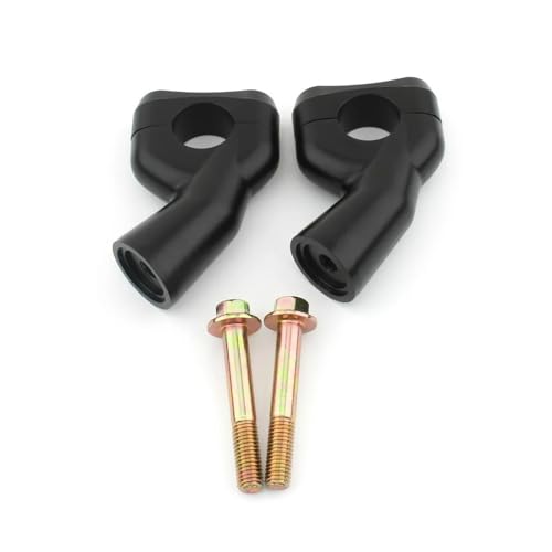 Pinces rehausseur guidon Bobber T120 adaptateur riser moto noir