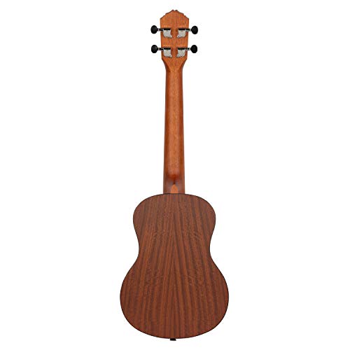 Ortega Guitars Ukulélé Ténor acoustique – Série Bonfire – table épicéa avec motif gravé au laser (RU5-TE) - Les Beatles, Paul McCartney, John Lennon, RIngo Starr, George Harrison Ortega Guitars Ukulélé Ténor acoustique - Série Bonfire - table épicéa avec motif gravé au laser (RU5-TE) – Image 3