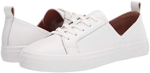 Lucky Brand womens DANSBEY Casual Sneaker, WHITE LEATHER, 8.5 M US | Image 6