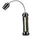 Rrunzfon Luz de Barbacoa, lámpara de Parrilla de aleación de Aluminio de aleación de Aluminio Ajustable de Carga Accesorios para Barbacoa Iluminación Continua