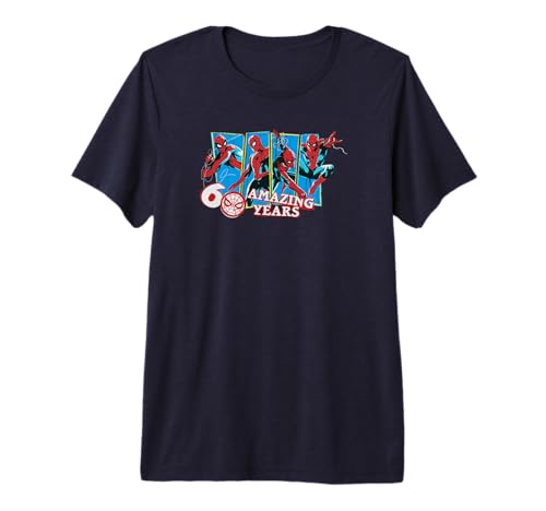 T-shirt Spider-Man Marvel cadeau anniversaire collector pour amateur de bandes dessinées