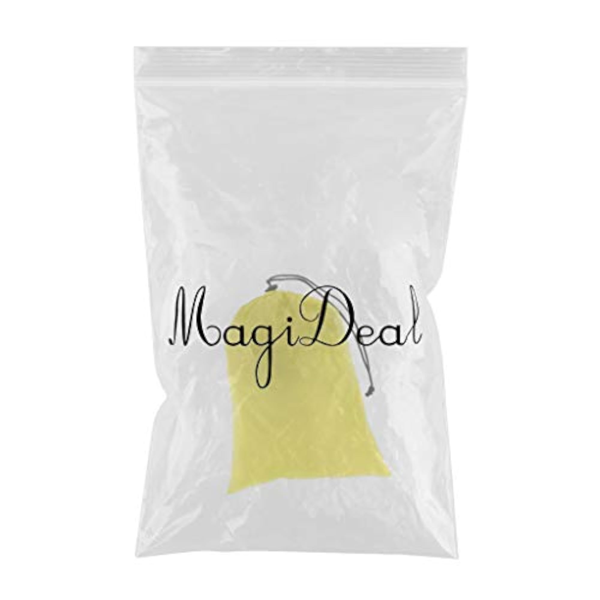 Waterproof Drawstring Storage Bag Stuff Bag for Clothes Shoes Yellow