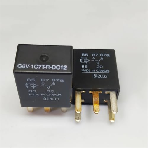 Relé G8V-1C7T-R-DC12 12VDC 5PIN interruptor general automotriz 21911C para coche y barco