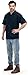 NY Threads Men's Work Shirt, Short Sleeve, Two Pockets, Durable Work Wear, 2X-Large, Navy