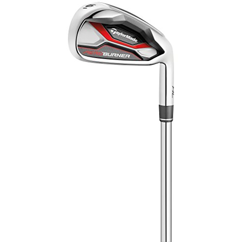TaylorMade Men's B1257809 Aero Burner Stiff HL Iron Set, Right Hand
