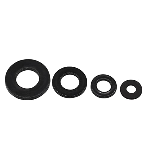 MACHSWON 50 PCS Black Nylon Flat Gasket M20 ID 35mm OD 3mm Thick Plastic Washers Rings Grommets PA66 Nylon Washer Insulating Plastic Washer - Image 3